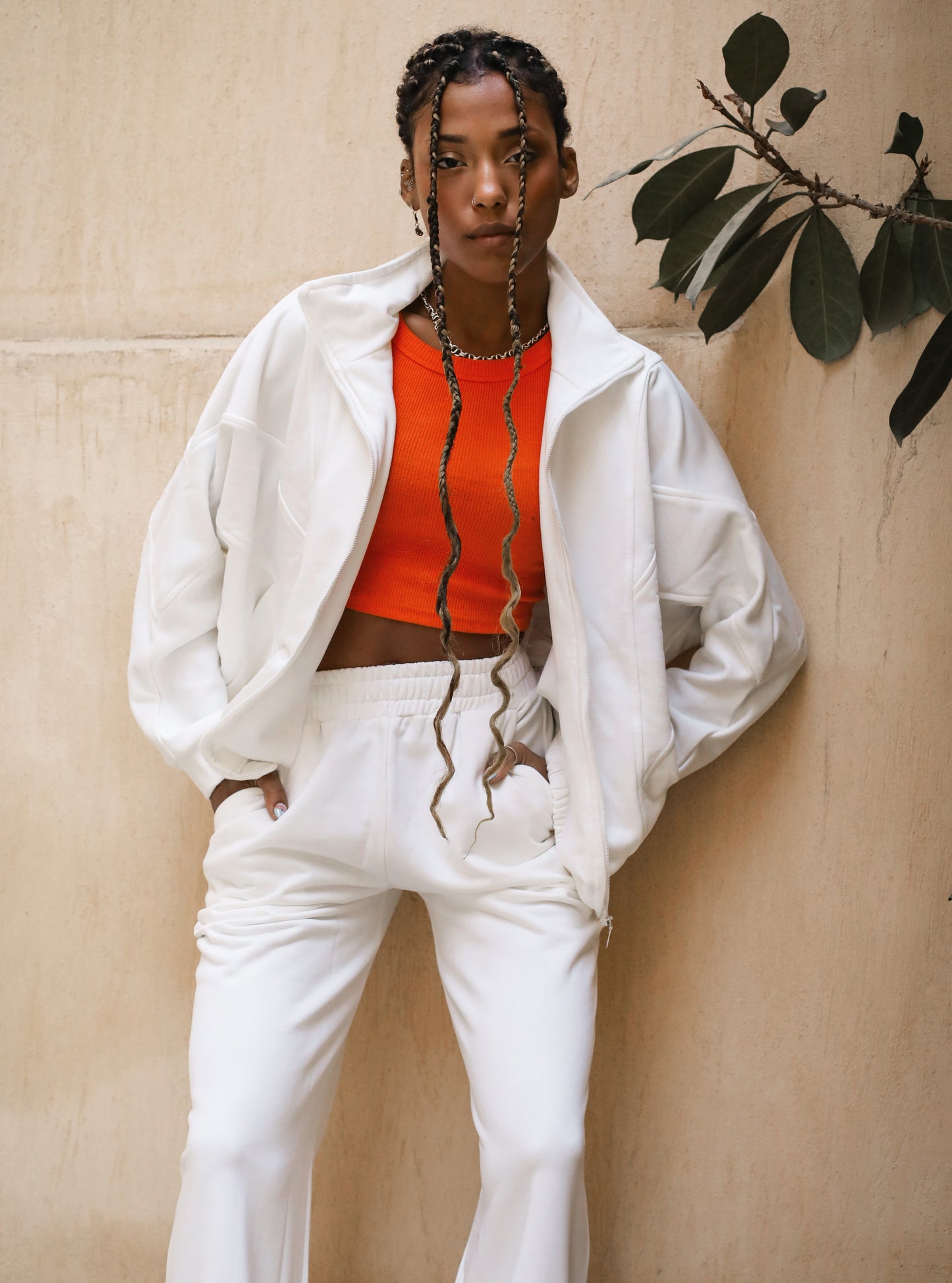 On-the-Go Puffy Jacket - Offwhite