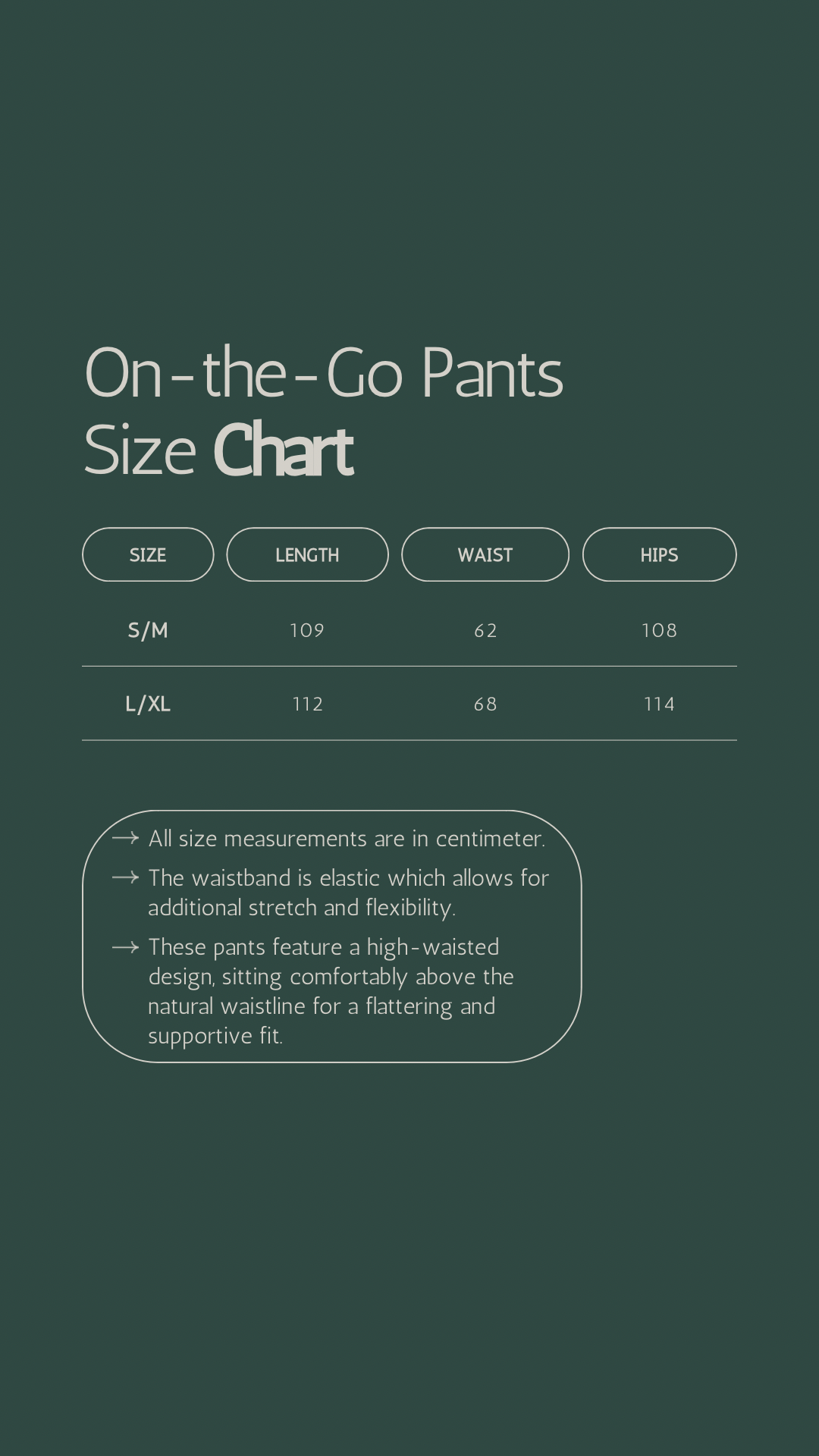 On-the-Go Pants - Offwhite