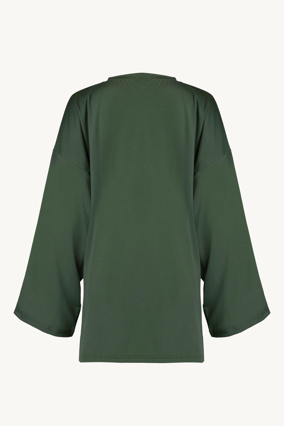 CloudSoft Oversized Tee - Forest Olive