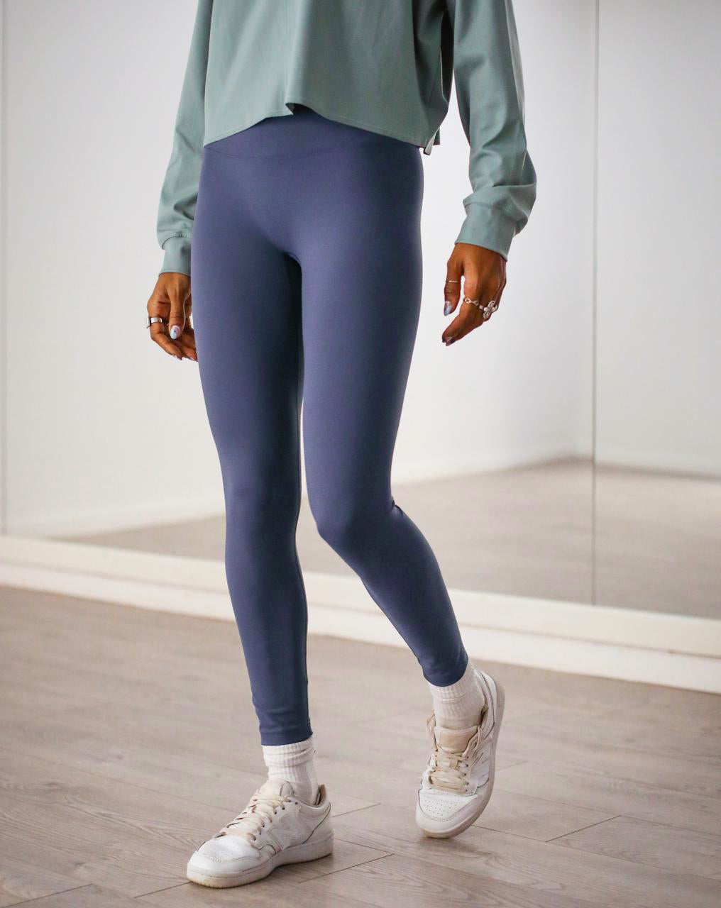 ButterSoft Seamless Leggings - Lilac Blue
