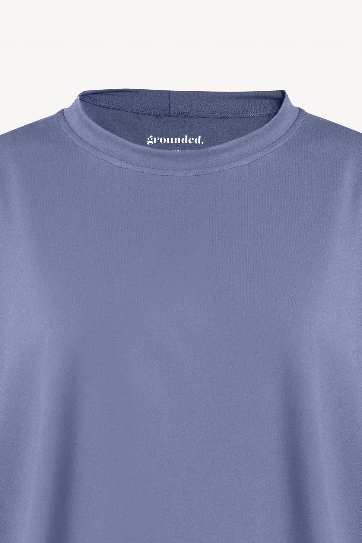 CloudSoft Oversized Tee - Slate Grey