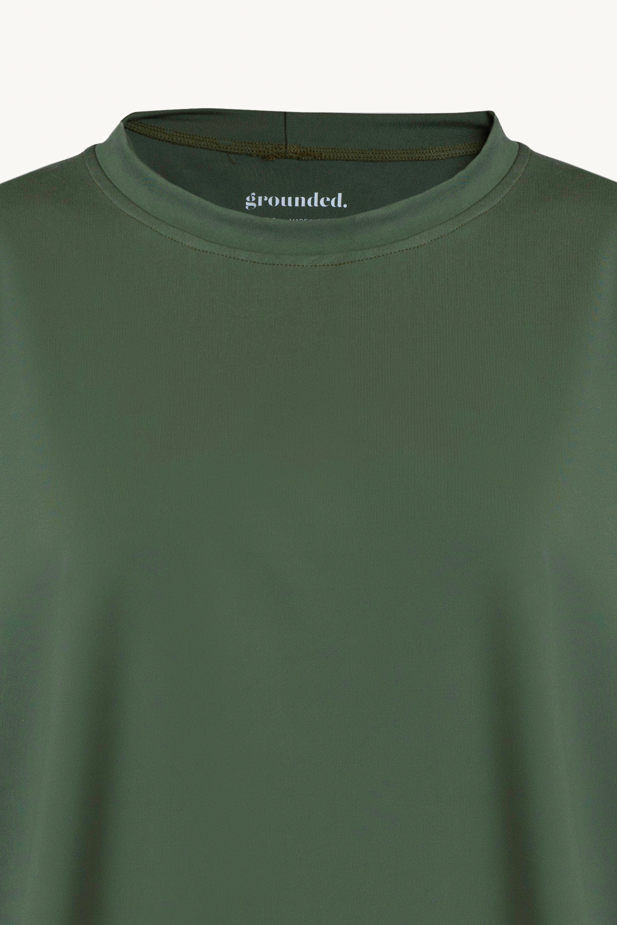 CloudSoft Oversized Tee - Forest Olive