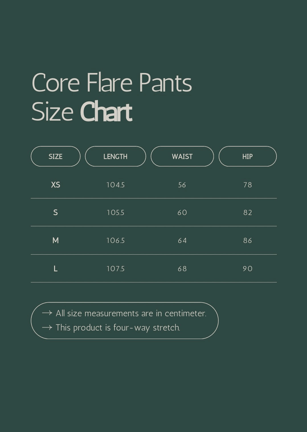 Core Flare Pants - Deep Olive Brown