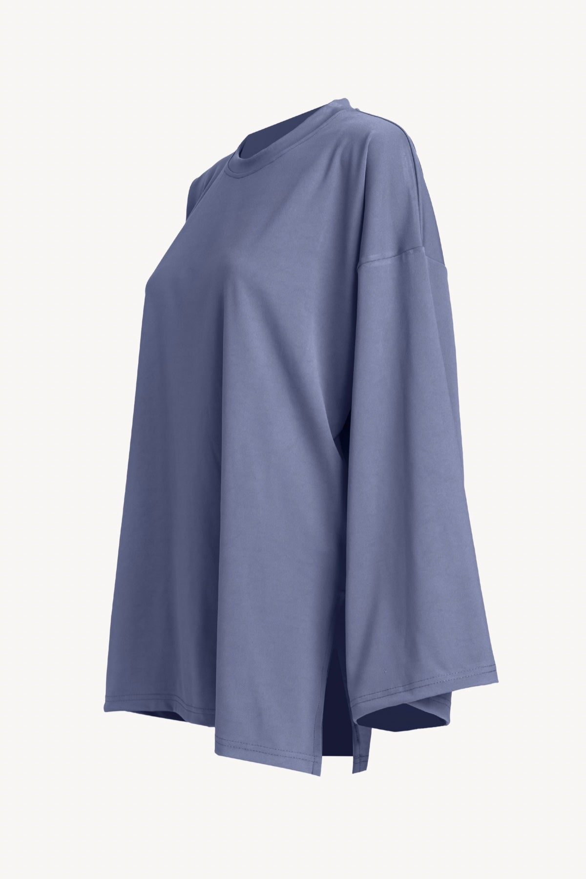 CloudSoft Oversized Tee - Slate Grey
