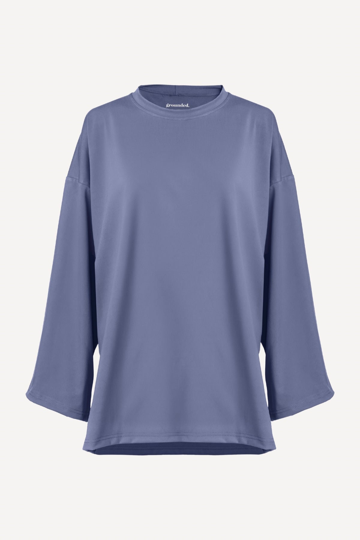 CloudSoft Oversized Tee - Slate Grey
